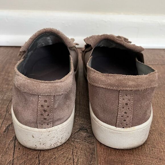 COM+SENS | Tassel Fringe Mirania Sneakers Sz 8 Women   Color: Greige - Picture 10 of 14